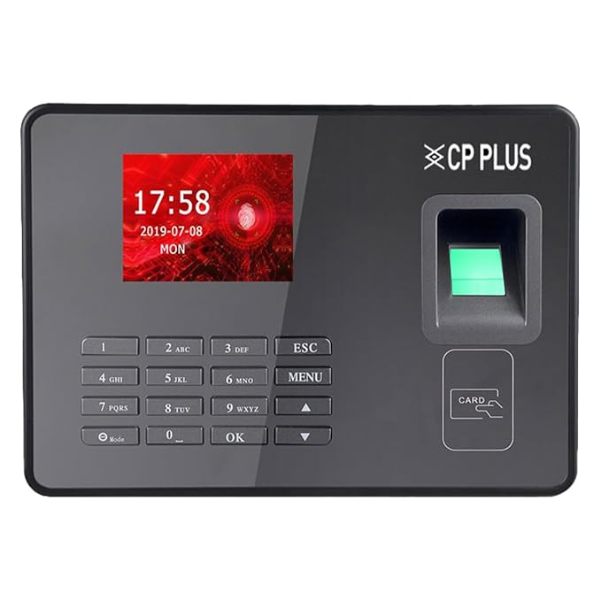 CP PLUS Fingerprint Time and Attendance Machine