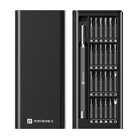 Portronics Bit Box,24-in-1 Screwdriver