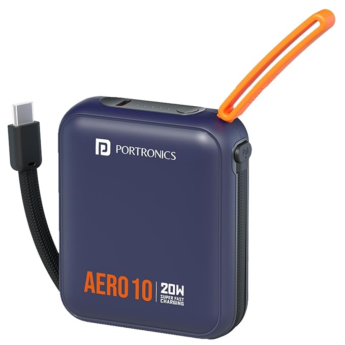 Portronics Fast Charging Mini Power Bank